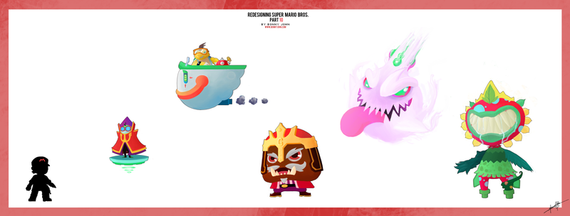 Illustration for article titled Redesigning Super Mario Bros 10 - Sub Bosses!